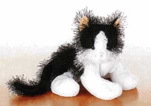 Webkinz Black and White Cat for sale online