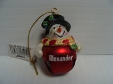 Jingle Ornament - Alexander