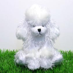 Webkinz Lilkinz White Poodle Brand New With Sealed/Unused Code Tag. 